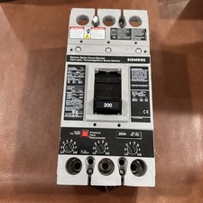 SIEMENS HFXD63B200 200 Amp 3