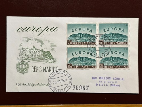San marino fdc - marino,