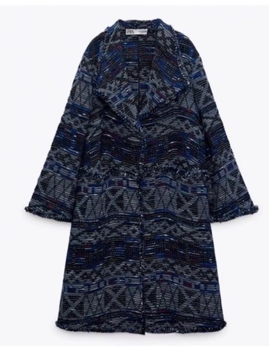 Zara relaxed giacca cappotto - zara,