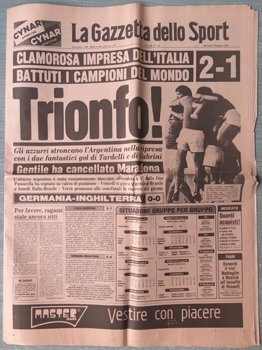 Giornale mondiali 1982 - 1982, italia
