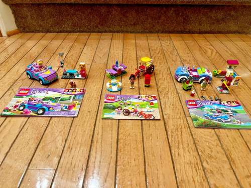 Lego friends tre set - friends,