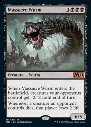 Mtg english massacre - mtg,