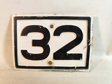 Numero Civico DDR Targa 32
