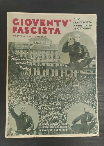 Rivista gioventu fascista - rivista, gioventu'