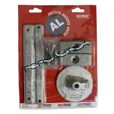 KIT ANODI IN ALLUMINIO PER MOTORE FUORIBORDO MERCURY OPTIMAX E VERADO 4