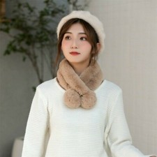 Sciarpa donna pelliccia di