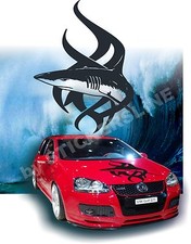 Adesivi auto tuning stickers TRIBAL SHARK cofano