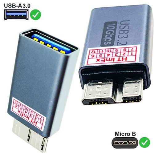 Adattatore usb micro b - usb, micro-b