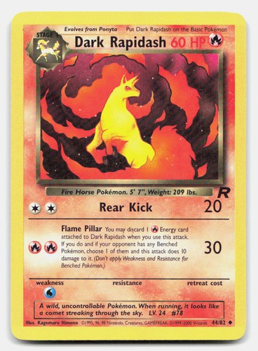 Dark rapidash team - dark, 44/82