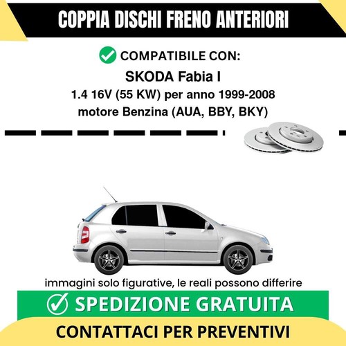 Coppia dischi freno anteriori - freno,