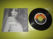 MILVA-LA PIANURA/LA NOSTRA STORIA D'AMORE-RICORDI SRL 10.641 NM/EX++ 1971 ITALIA