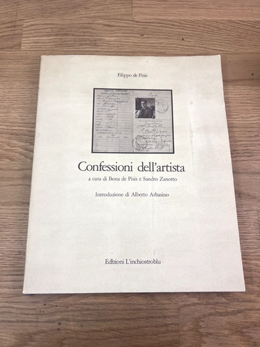 Filippo pisis confessioni - filippo, de