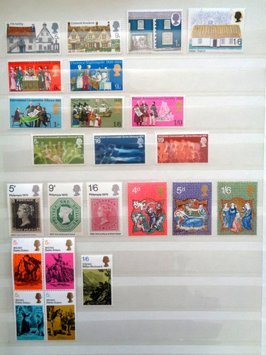 Gran bretagna 1970 francobolli - 1970,