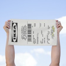 Asciugamano Ricevuta Ikea