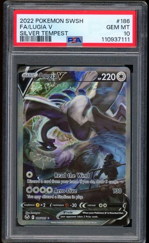 2022 pokemon lugia silver - lugia, v