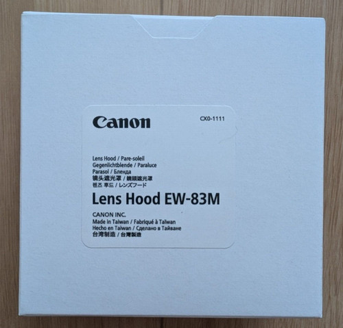 New canon lens hood - new, for