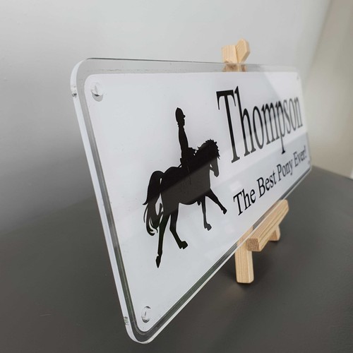 Targa nome cavallo - targa,