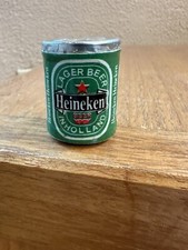 MAGNETE FRIGO VINTAGE HEINEKEN PICCOLA LATTINA BIRRA 1 1/2" NOS NUOVO