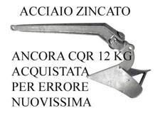 Ancora CQR 12 kg in acciaio zincato