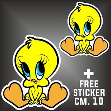 adesivo Titti Tweety car decal