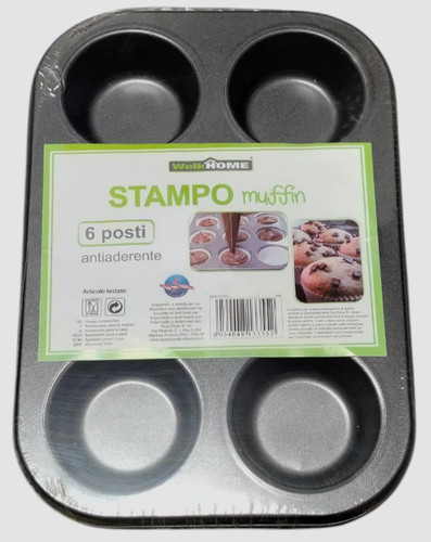 Stampo muffin posti - stampo, 6