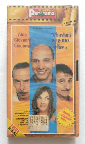 Vhs chiedimi sono felice - vhs,