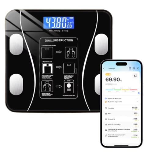 Bilancia digitale smart - , con