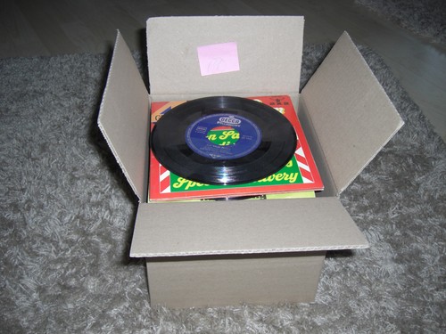 80stück vinyl singles 45 - -,