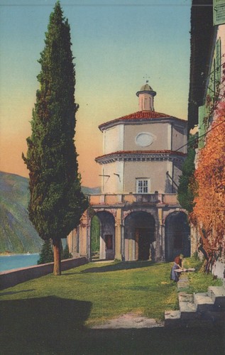 Cartolina morcote ticino - cartolina,
