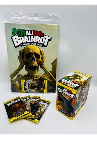 Italian brainrot skifidol card - italian,
