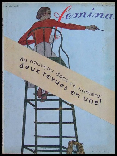 Femina 1932 french fashion - -,