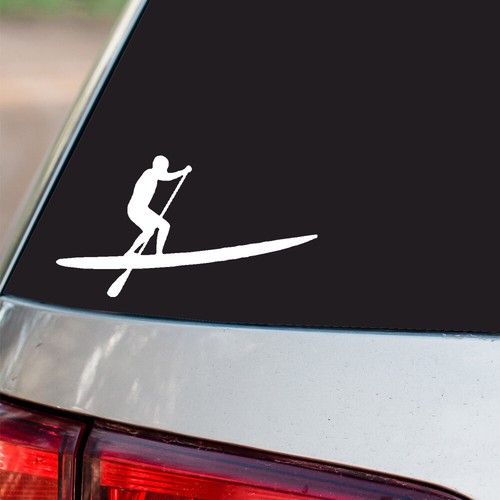 Adesivo stand paddle board - up,