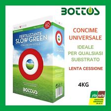 CONCIME SLOW GREEN 22-5-10 4KG BOTTOS LENTA CESSIONE SPINTA VEGETATIVA PRATO