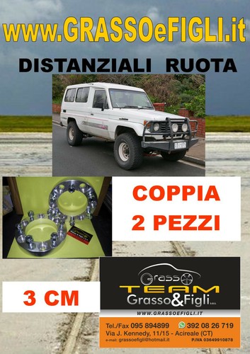 Coppia distanziali ruota for - ruota,
