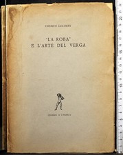 "LA ROBA" E L'ARTE DEL VERGA