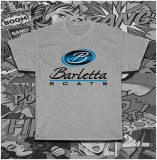 T-shirt Barletta Boats Pontoon logo maglietta americana taglia S-5XL