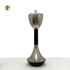 Posacenere da terra vintage a colonna metallo portacenere anni 70 60 NV Metawa