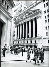 Foto vintage Stock Exchange a New York anni 90 Ft 37679 - Stampa 24x18 cm