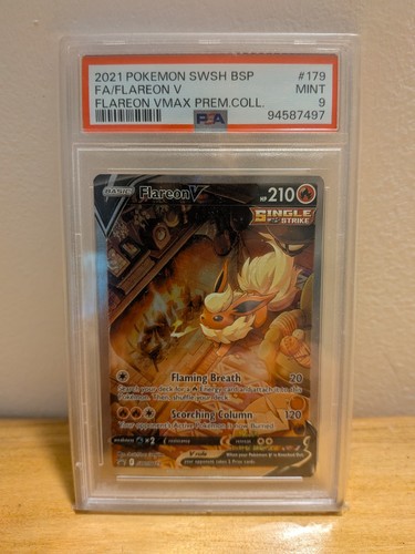 Pokemon flareon psa 9 - v,