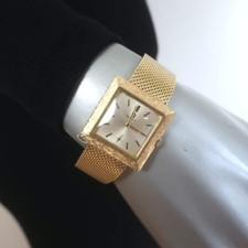 Vintage Omega 14K Gold Mesh