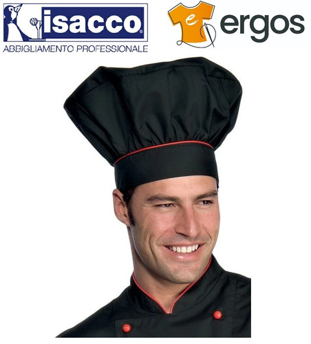 Isacco cappello cuoco - isacco, unisex
