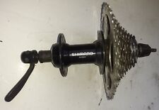 Mozzo ruota posteriore bici corsa e gravel fori 24, con cassetta 9 rapporti