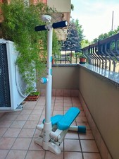  step fitness DOMYOS Stepper MS120 avorio-azzurro (USATO COME NUOVO!!!)