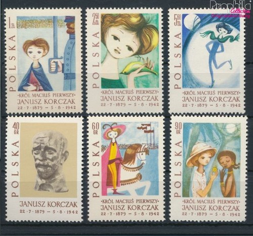 Stamps poland 1962 - poland, mi