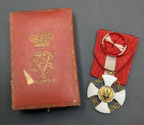 Croce cavaliere ordine corona - ordine,