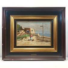 Quadro con dipinto olio - dipinto,