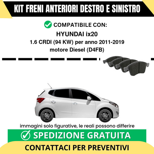 Pastiglie freno anteriori - freno,