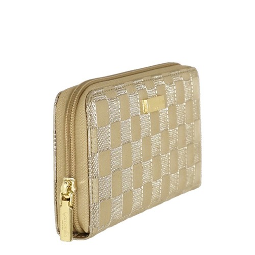Portafoglio zip oro kate - portafoglio, l