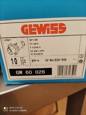 Spine o Connettori GEWISS NR.9 PEZZI IP67 2P+_ 16-6h 220-250 GW60026