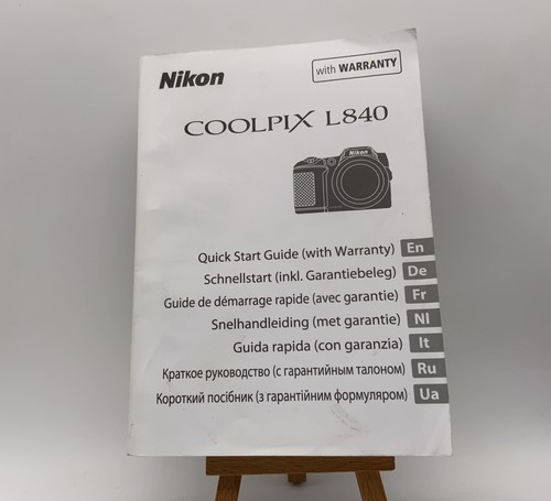 Nikon coolpix l840 manuale - nikon, di